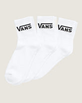 Kids Classic Half Crew Socks - White