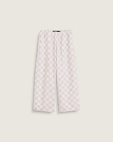 Little Kids Lili Elastic Waist Checkerboard Pant - Pale Petal Pink / Marshmallow White