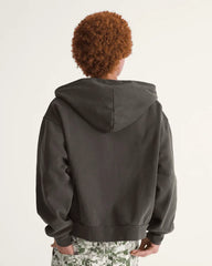 Premium Zip Hoodie - Faded Black