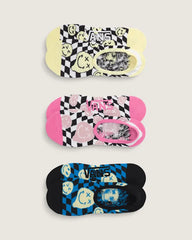 Printed Canoodle Socks 3-Pack - Faded Yellow