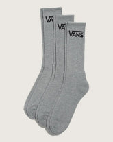 Classic Crew Socks - Heather Grey