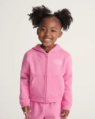 Little Kids Dream Big Zip Hoodie - Fizz Pink