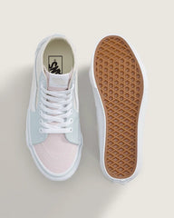 Sk8-Hi Tapered Shoe - Marshmallow White / Dawn Mist Blue