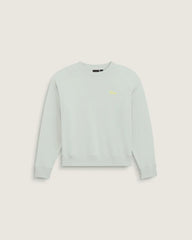 Kids Script Logo Oversized Crew Sweatshirt - Dusty Mint Green