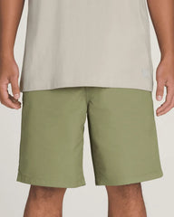 Authentic Chino Relaxed 20'' Shorts - Loden Green