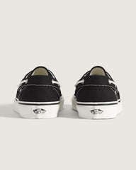 Authentic Boat Shoe - Heavyweight Canvas Black / Marshmallow