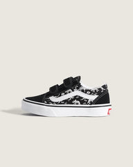 Little Kids Old Skool V Shoe - Glow-in-the-Dark / Black
