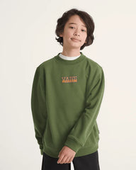 Kids Living Legend Crew Sweatshirt - Green Balsam