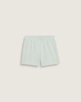 Kids Script Fleece Short - Dusty Mint Green