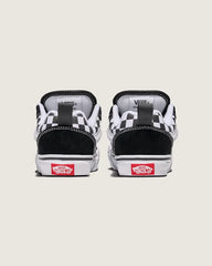 Big Kids Knu Skool Checkerboard Shoe - Checkerboard Black / True White