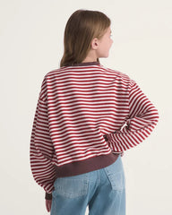 Kids Molley Long Sleeve Henley - Pale Petal Pink