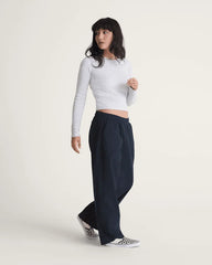 Barrel Pants - Parisian Night Blue