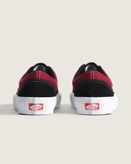 Skate Era Shoe - Black / Dark Red