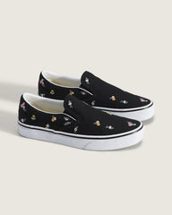 Classic Slip-On Shoe - Black / Pink