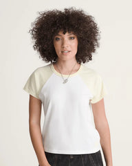 Gracie Raglan T-Shirt - Dust Yellow