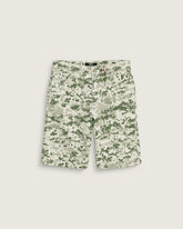 Premium Check-5 Baggy Canvas Short - Digi Camo Green