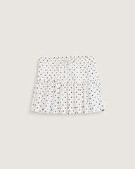 Francesca Mini Skirt - Egret White