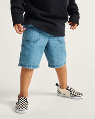 Toddler Classic Slip-On V Checkerboard Shoe - Checkerboard Black / White