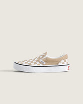 Little Kids Classic Slip-On Shoe - Color Theory Checkerboard Incense