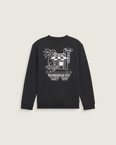 Kids Food Spot Crew Pullover - Black