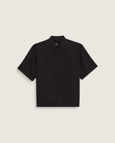 Van Doren Check Camp Shirt - Black