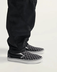 Classic Slip-On Checkerboard Shoe - Checkerboard Black / Pewter Grey