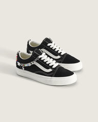 Big Kids Old Skool Shoe - Charms Black / Marshmallow