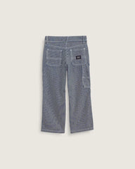 Little Kids Drill Chore Loose Stripe Pants - Indigo