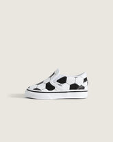 Toddler Classic Slip-On V Shoe - Soccer Black / White