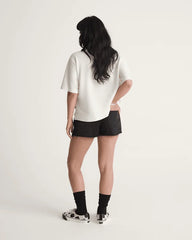 Check-5 Low Rise Mini Shorts - Rinse Black