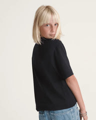 Kids Chrome Heart T-Shirt - Black
