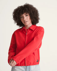 Lightweight Bomber Jacket - Racing Red