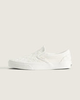 Classic Slip-On Checkerboard Shoe - Checkerboard White