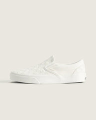 Classic Slip-On Checkerboard Shoe - Checkerboard White