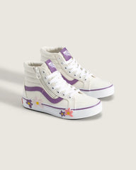 Little Kids Sk8-Hi Side Zip Shoe - Marshmallow