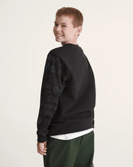 Kids Mixed Lot Crew Sweatshirt - Black