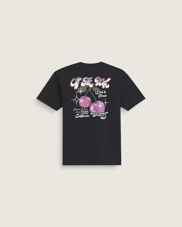 Kids Cherry Shack T-Shirt - Black