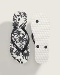 Womens Makena Sandal - Black / White