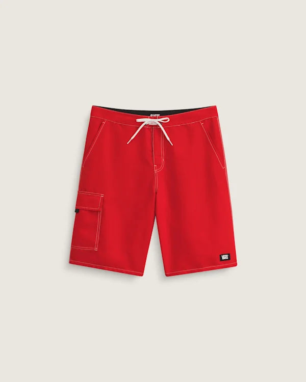 Voyage Long Cargo Boardshorts - Racing Red