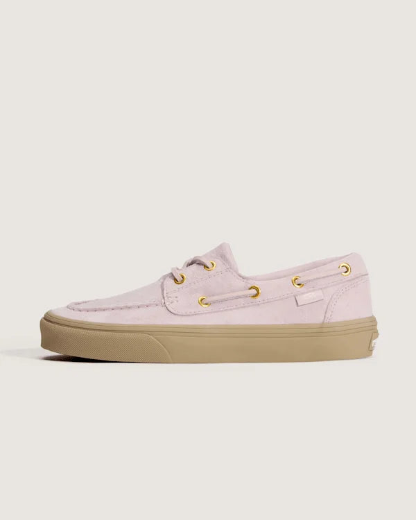 2-Eyelet Boat Shoe - Pale Petal Pink