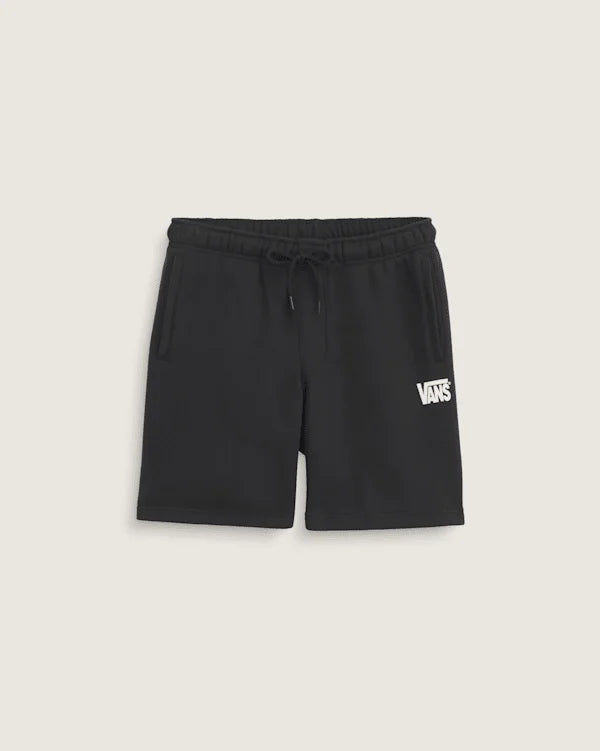 Stretch Logo Fleece Shorts - Black