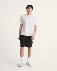 Stretch Logo Fleece Shorts - Black