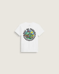 Little Kids Keep on Pushing T-Shirt - White