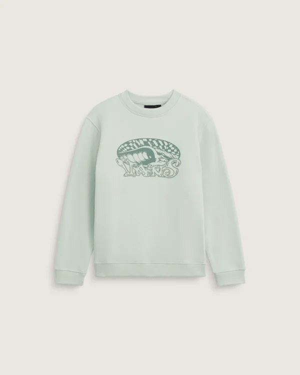 Kids Overhead Crew Sweatshirt - Dusty Mint Green