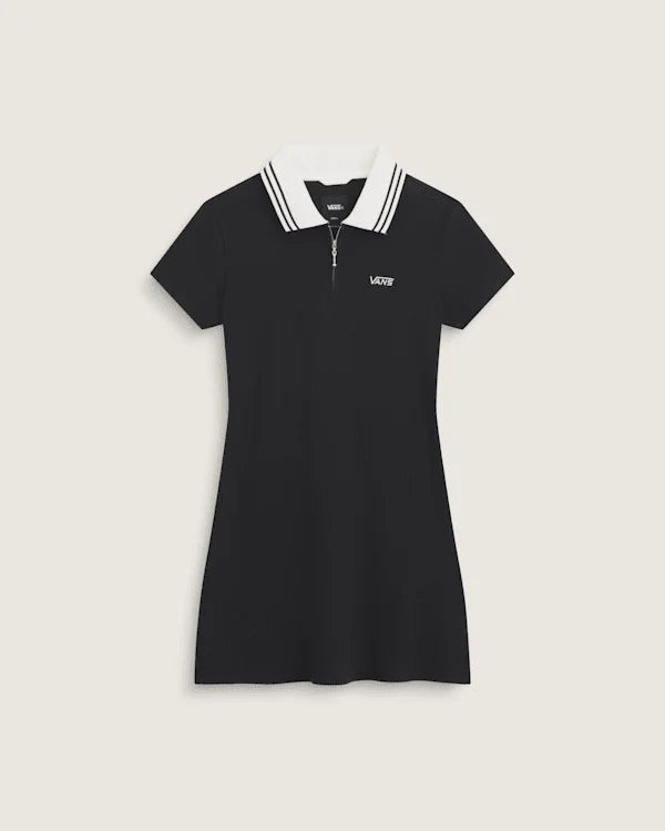 Priscilla Solid Dress - Black