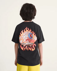 Kids Eye Skate Glow In The Dark T-Shirt - Glow-in-the-Dark / Black