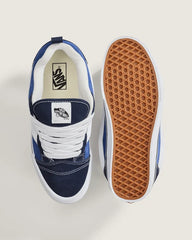 Knu Skool Shoe - Navy Blue / True White