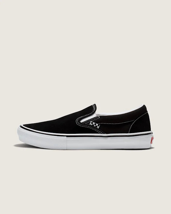 Skate Slip-On Shoe - Black / White