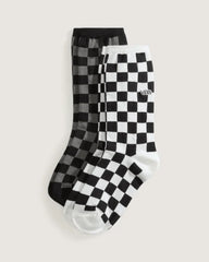 Kids Ticker Crew Socks - Black / White