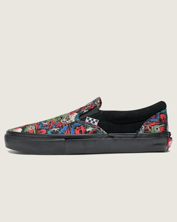 Customs Skate Slip-On Halloween Shoe - Customs